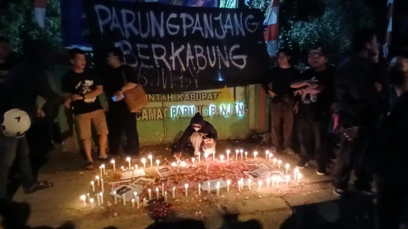 Malam Berkabung di Parungpanjang: Warga Serukan Solidaritas atas Korban Ke-195 Jalur Tambang