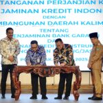Jamkrindo dan BPD Kalbar Teken Kerja Sama Penjaminan Bank Garansi dan Kredit Konstruksi