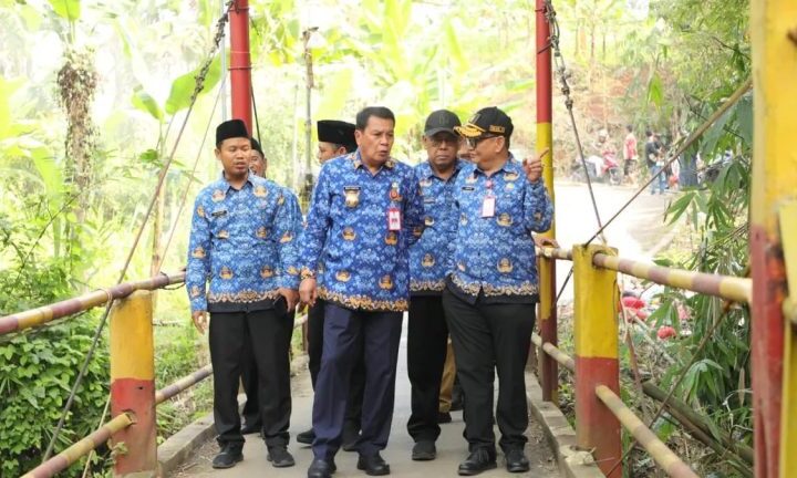 Bupati Tangerang Ajak Pemkab Bogor Bersinergi Bangun Jembatan Babat-Jaga Bita, Parung Panjang Bogor