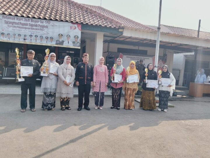 Kecamatan Parungpanjang Gelar Upacara Hari Jadi Bogor ke-534, Polsek dan Koramil Hadir