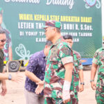 Wakasad Tinjau Kesiapan Pembangunan Batalyon TP 831/Panunjung Tarung