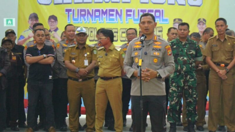 Turnamen Futsal Kapolres Cup 2025 Resmi Ditutup Kapolrestro Tangerang Kota dan Walikota Tangerang
