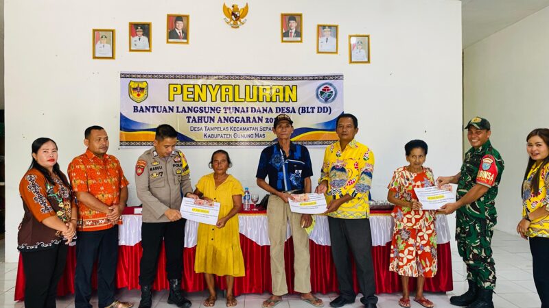 Koramil Sepang Intens Dampingi Penyaluran BLT DD di wilayah Binaan