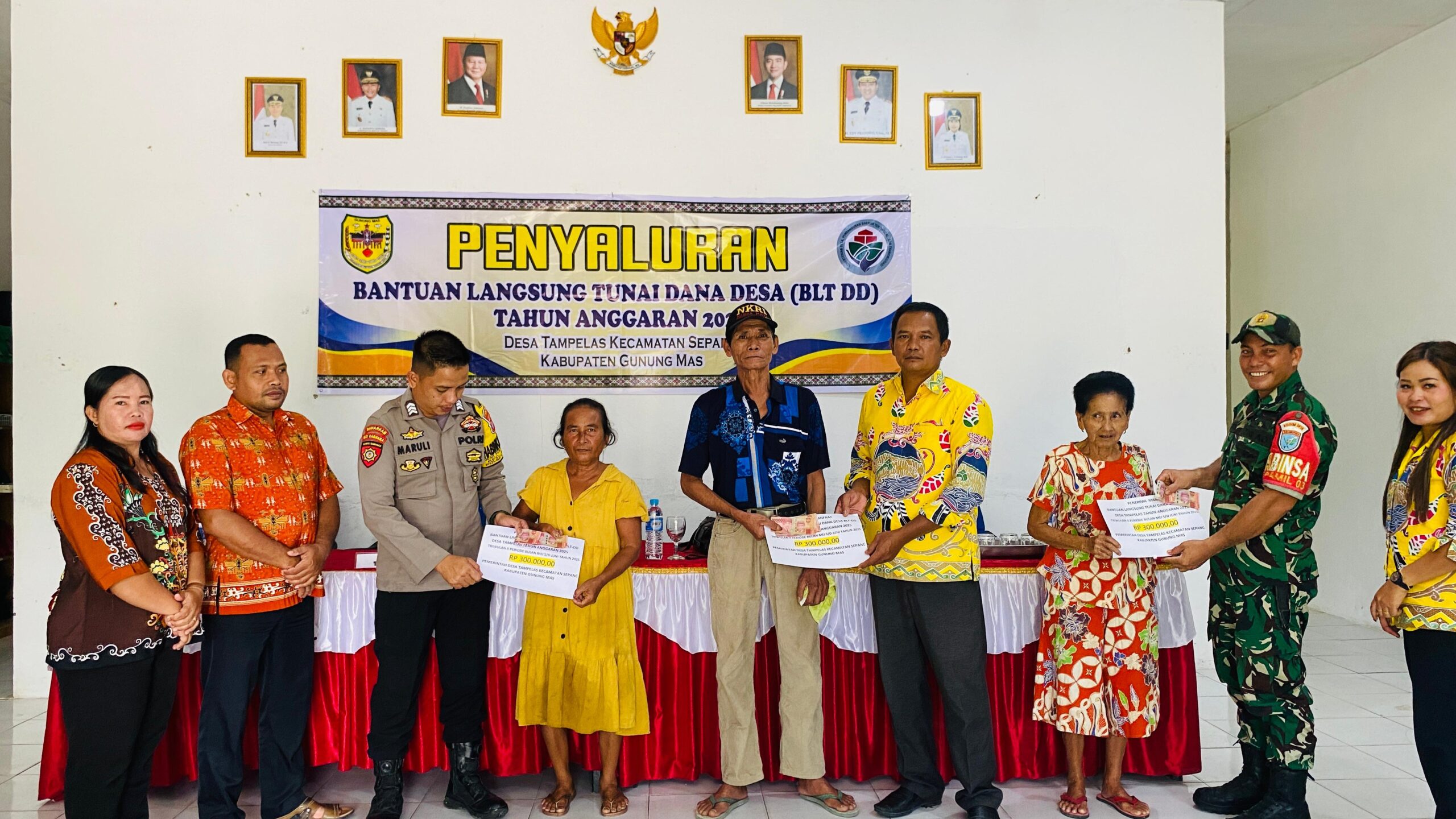 Koramil Sepang Intens Dampingi Penyaluran BLT DD di wilayah Binaan
