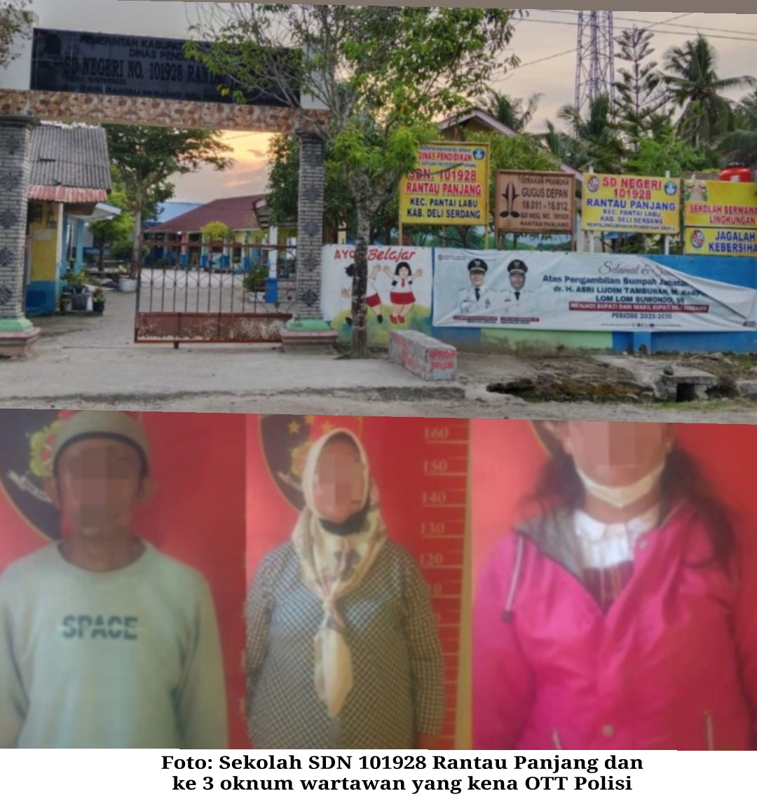 Kepsek SDN 101928 Rantau Panjang Muhammad Saleh S.Pd “Saya Tidak Pernah Meminta Take Down Berita”