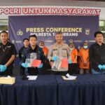 Polresta Tangerang Tangkap Pelaku Curanmor yang Membuat Resah Masyarakat di Cikupa