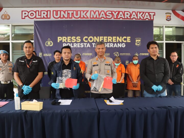 Polresta Tangerang Tangkap Pelaku Curanmor yang Membuat Resah Masyarakat di Cikupa