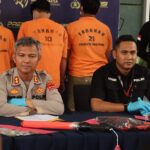 Tegas..! Polresta Tangerang Lawan Premanisme, Tangkap 7 Anggota Oknum Ormas Pemalak Sopir Truk