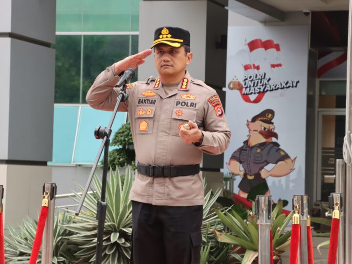 Kapolresta Tangerang Pimpin Apel Gelar Pasukan Pengamanan Malam Takbir Idul Adha 1446 H