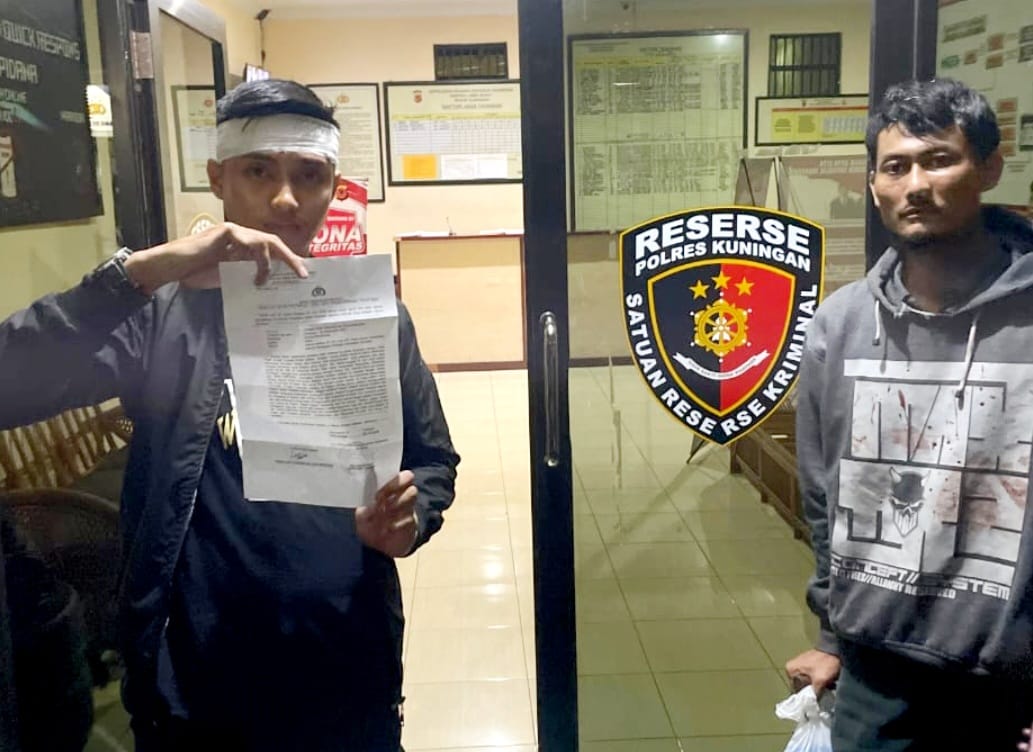 Ngaku Ormas Al Jabar, Para Oknum Ini Keroyok 2 Orang Pengurus FWJ Indonesia Korwil Kuningan