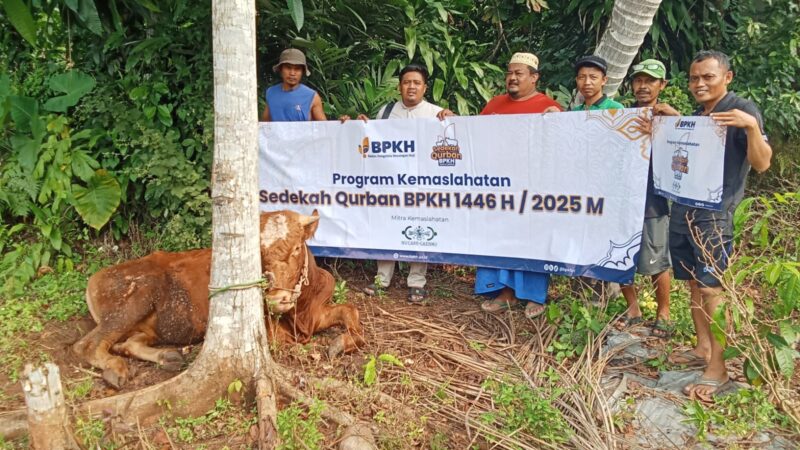 PROGRAM KEMASLAHATAN BERSEDEKAH KURBAN ( BPKH) 1446 H/2025 WUJUD KETAKWAAN DAN KEPEDULIAN SOSIAL