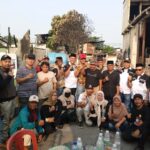 Pengurus SBIF dan Jajaran Pengurus SBIF Jakut Serahkan Bantuan Bencana Kebakaran kepada Warga Masyarakat Kapuk Muara