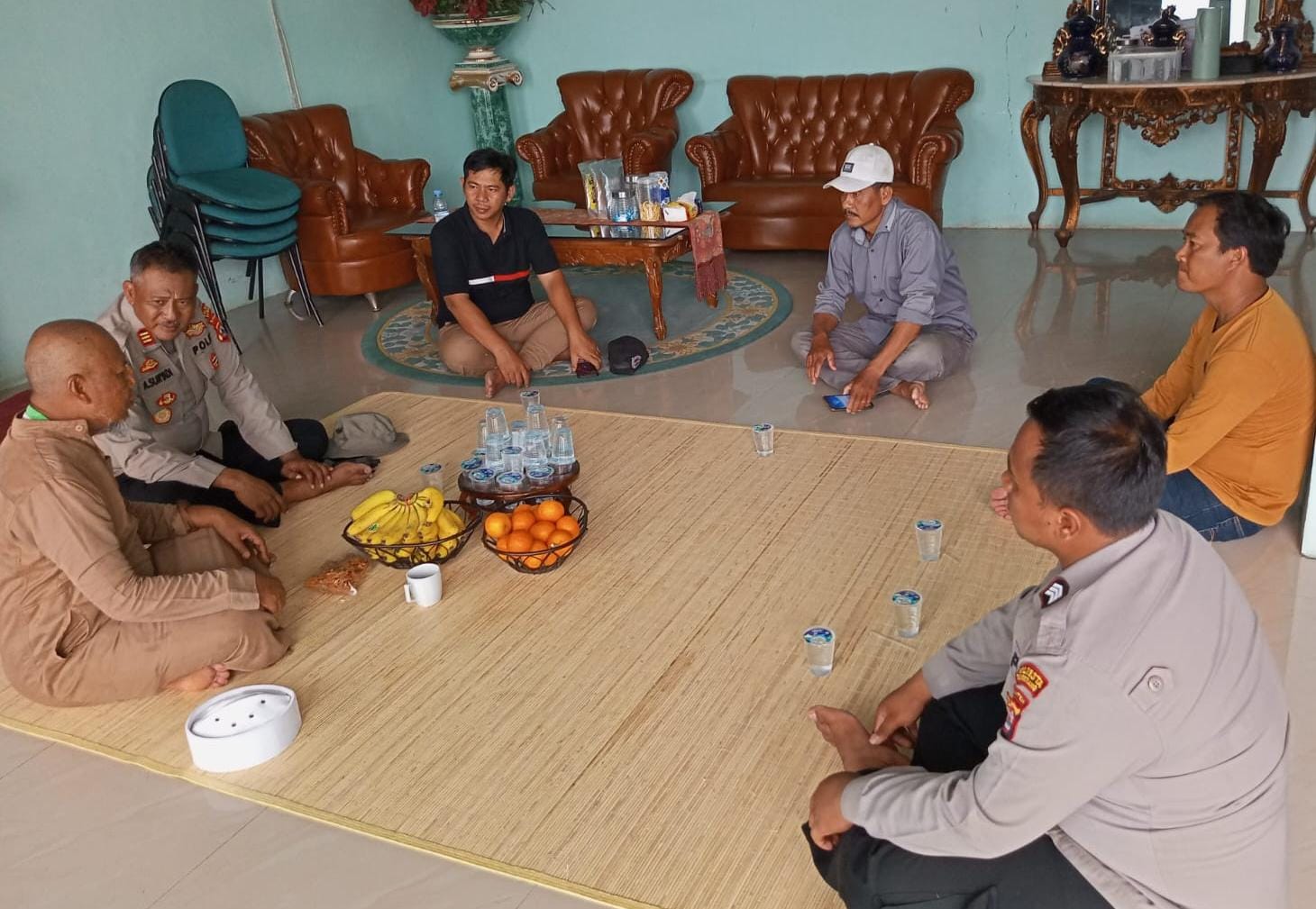 Kapolsek Kresek AKP A. Suryadi Lakukan Sambang Tokoh Agama di Desa Talok Kecamatan Kresek
