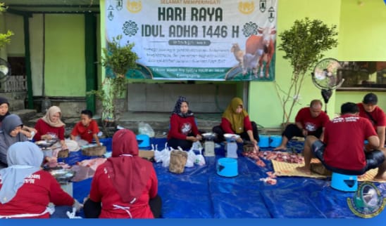 Berkat Dukungan Civitas, Perawat dan Karyawan, Untuk Tahun Ini Takmir Masjid Asy Syifa RSUD dr. Iskak Bagikan 14 Hewan Kurban