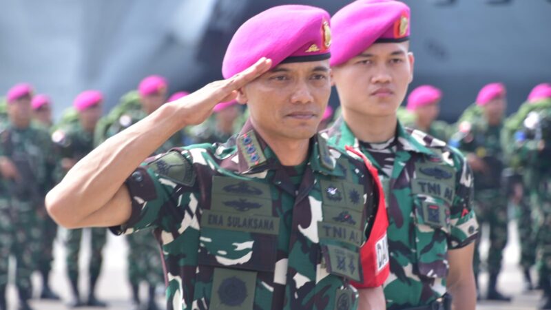 Danpasmar 1 Lepas Keberangkatan Prajuritnya Amankan Pulau Terluar Indonesia