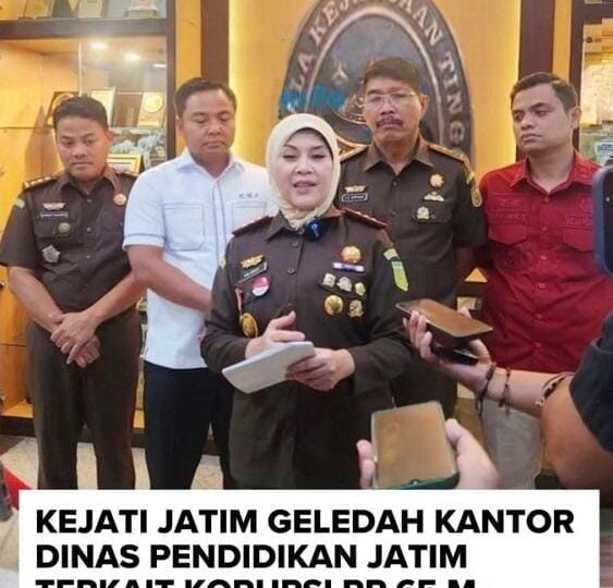 PKN Mengucapkan Terima Kasih Kepada Kajati Jatim Yang Telah Melanjutkan Laporan PKN ke Tahap Penyidikan Atas Dugaan Korupsi di Dinas Pendidikan Jatim