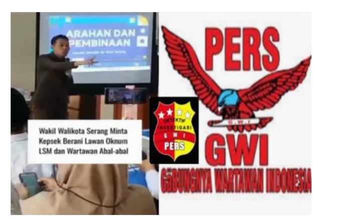 Pernyataan Wakil Wali Kota Serang Menyesatkan Publik, GWI angkat Bicara