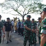 Wakasad Didampingi Danrem 051/Wkt Tinjau Langsung Pembangunan Batalyon Baru Yonif TP 843/PYV Kodam Jaya Jayakarta di Wanajaya, Cibitung Bekasi