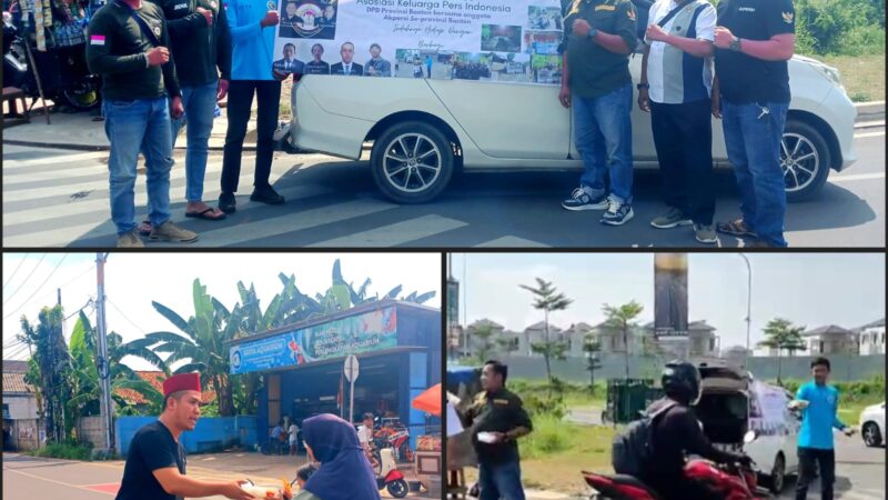 Akpersi Tebar Kepedulian Lewat Program Jumat Berkah di Pagedangan
