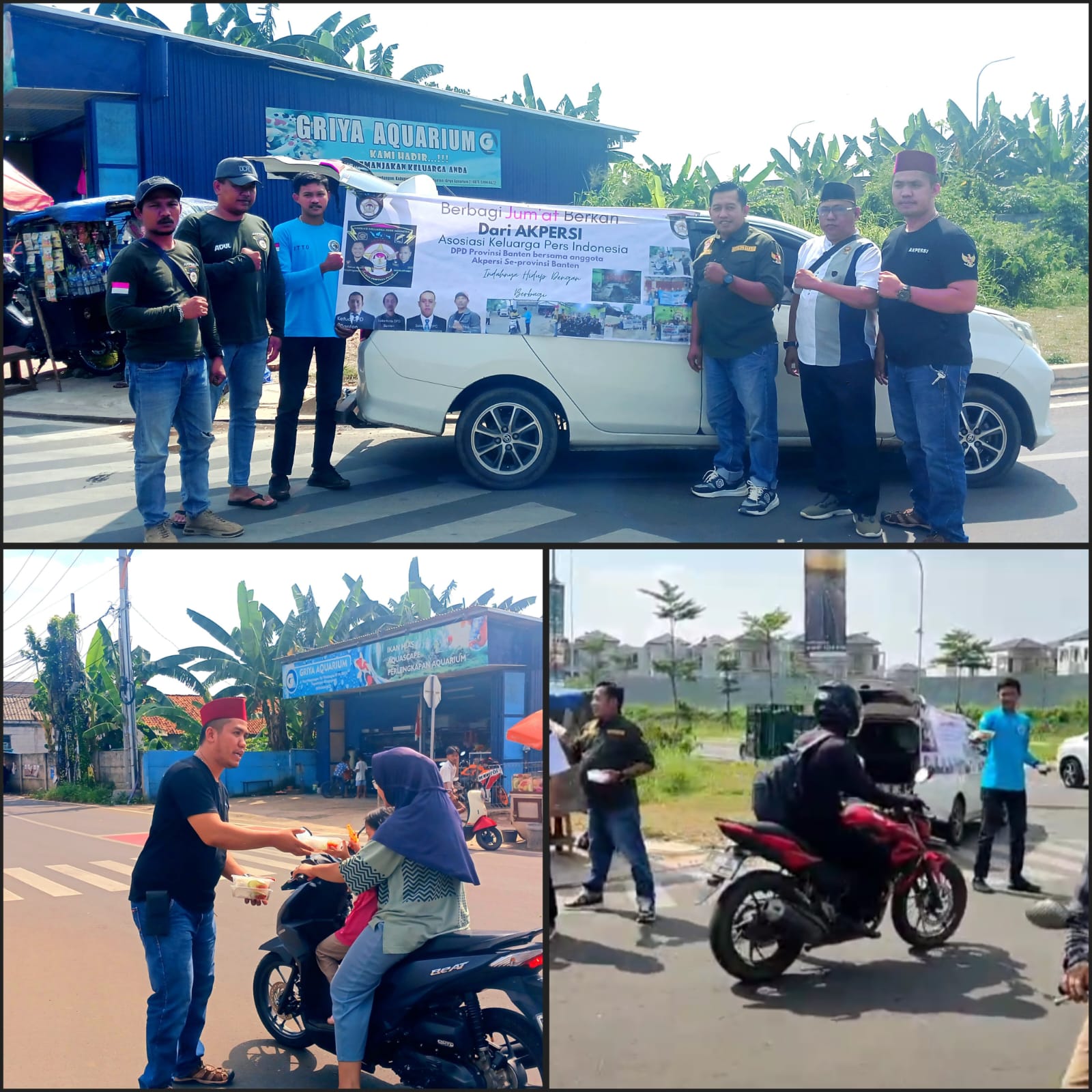 Akpersi Tebar Kepedulian Lewat Program Jumat Berkah di Pagedangan