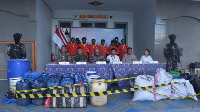TNI AL Gagalkan Dua Penyelundupan Lintas Batas RI-PNG, Tegakkan Hukum Demi Kedaulatan Negara