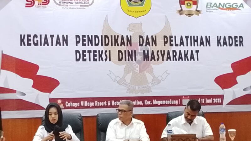 Bakesbangpol Kabupaten Bogor Gelar Diklat Kader Deteksi Dini Masyarakat
