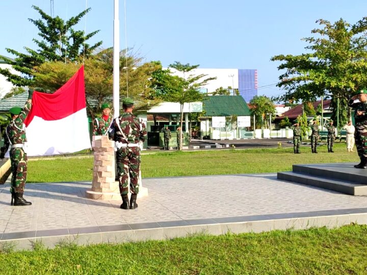 Kodim 1015/Sampit Gelar Upacara 17-an Bulan Juni