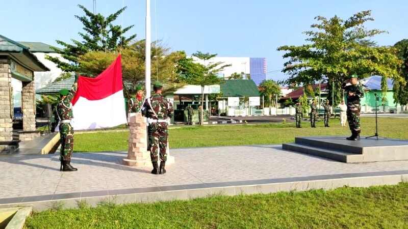 Kodim 1015/Sampit Gelar Upacara 17-an Bulan Juni