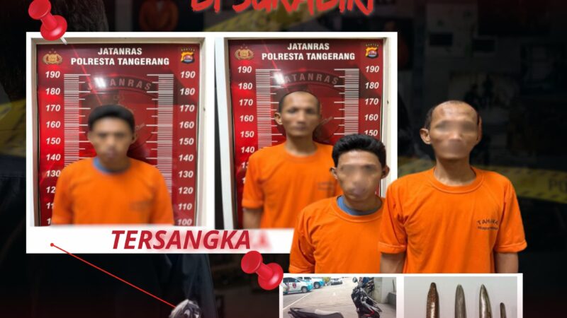 Tindak Cepat dan Tepat, Polresta Tangerang Berhasil Ungkap Kasus Curanmor di Sukadiri