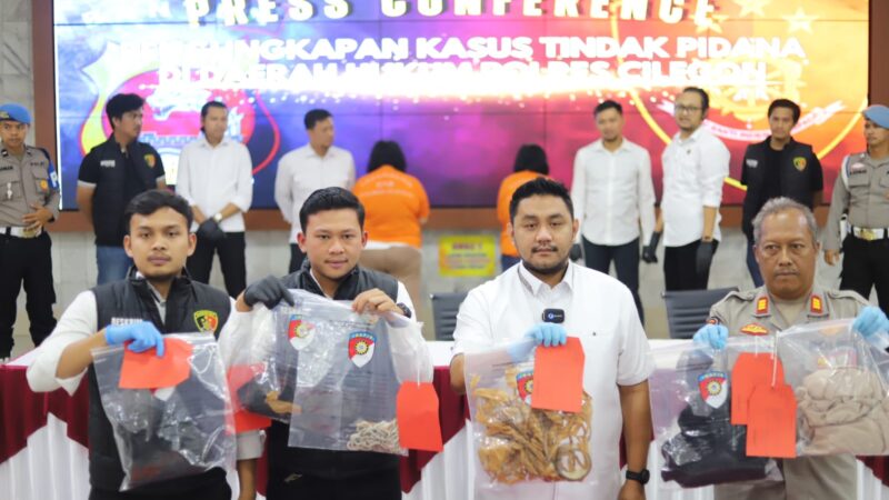 Polres Cilegon Tangkap Dua Tersangka Penyekapan dan Pembunuhan IRT