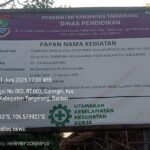 Diduga Ada Kejanggalan Dalam Proyek Pembangunan Sekolah SD Caringin 3 Tangerang, Anggaran Tidak Sesuai Dengan Pembangunan. 