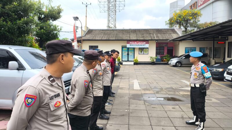 Apel Pagi dan Pengecekan Rutin, Polsek Cikupa Tingkatkan Disiplin dan Kesiapsiagaan Personel
