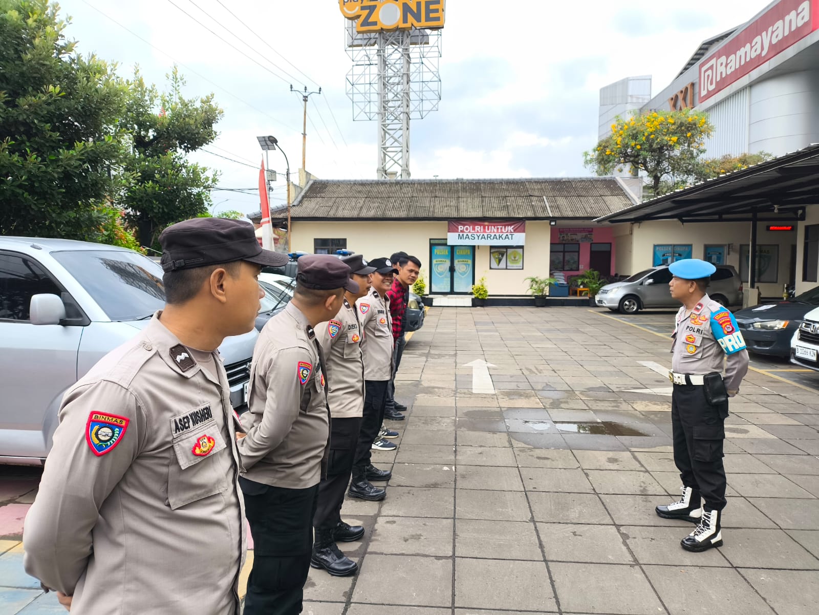 Apel Pagi dan Pengecekan Rutin, Polsek Cikupa Tingkatkan Disiplin dan Kesiapsiagaan Personel