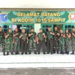 Kodim 1015/Sampit Terima Kunjungan Tim Wasev Sterad