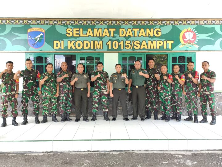 Kodim 1015/Sampit Terima Kunjungan Tim Wasev Sterad