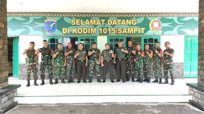 Kodim 1015/Sampit Terima Kunjungan Tim Wasev Sterad
