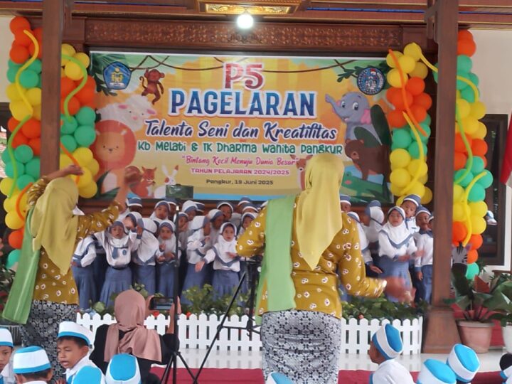 PAUD dan TK Dharma Wanita Desa Pangkur Ngawi Gelar Acara Pentas Seni dan Pelepasan Peserta Didik: Perpisahan Adalah Momen Yang Paling Berharga Serta Penuh Kenangan Bagi Siswa Didik