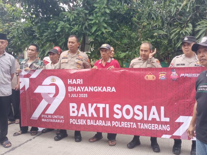 Bakti Sosial Polsek Balaraja Dalam Rangka HUT Bhayangkara 79