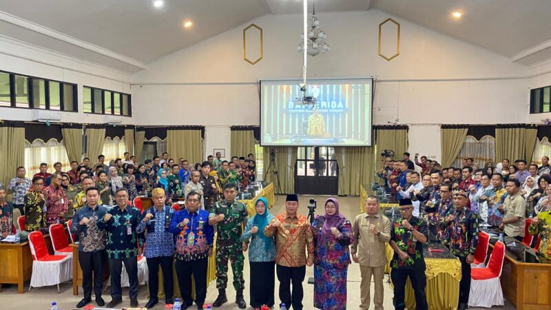 Komandan Kodim 1015/Sampit Hadiri Musrenbang RPJMD Kabupaten Kotim.