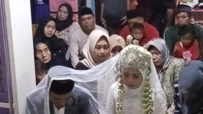 Selamat  Repsesi Akad Nikah Siti Mariyam Putri Dari Bapak Dedi (Alm) Dengan Apip Berjalan Dengan Lancar. 