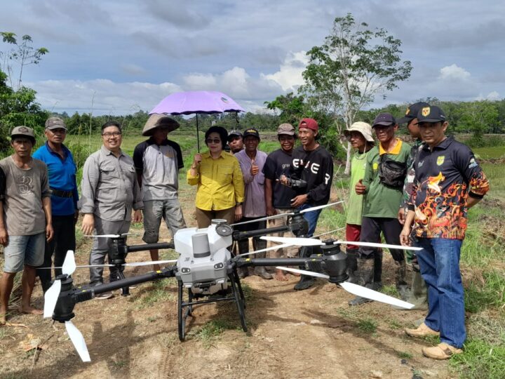 Babinsa Koramil 1016-07/Tewah Dampingi Kunker Wakil Bupati Gunung Mas