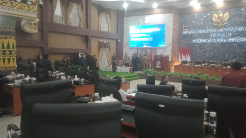 Ada Apa Dengan 4 Pimpinan DPRD Deli Serdang