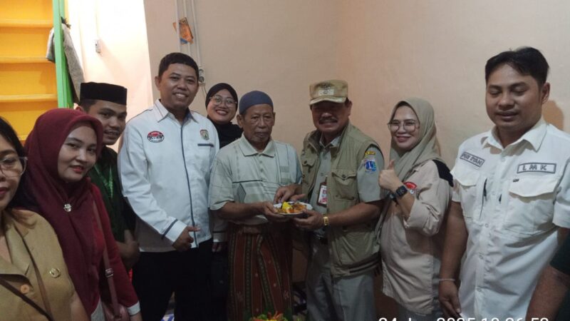 Lurah Angke Firmansyah SE.,M.M Resmikan Program Bedah Rumah di RT 013 RW 01 Angke.