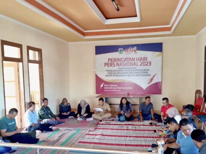 Diskominfo Pacitan Berikan Klarifikasi dan Mediasi Dengan FPPA, Atas Kesalahpahaman Terkait Bentuk Kerjasama Dengan Perusahaan Media.