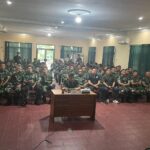 Pencegahan Maraknya Judi Online, Personil Kodim 1015/Sampit Ikuti Vicon Bersama Pangdam XII/TPR