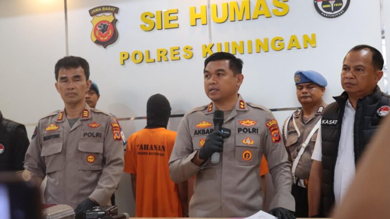 Polres Kuningan Ungkap Dua Kasus Besar Sabu, Total 181 Gram Diamankan