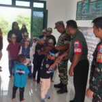 Silahturahmi dari Yayasan Hifdzy Library Kalteng ke Koramil 1016-04/Manuhing