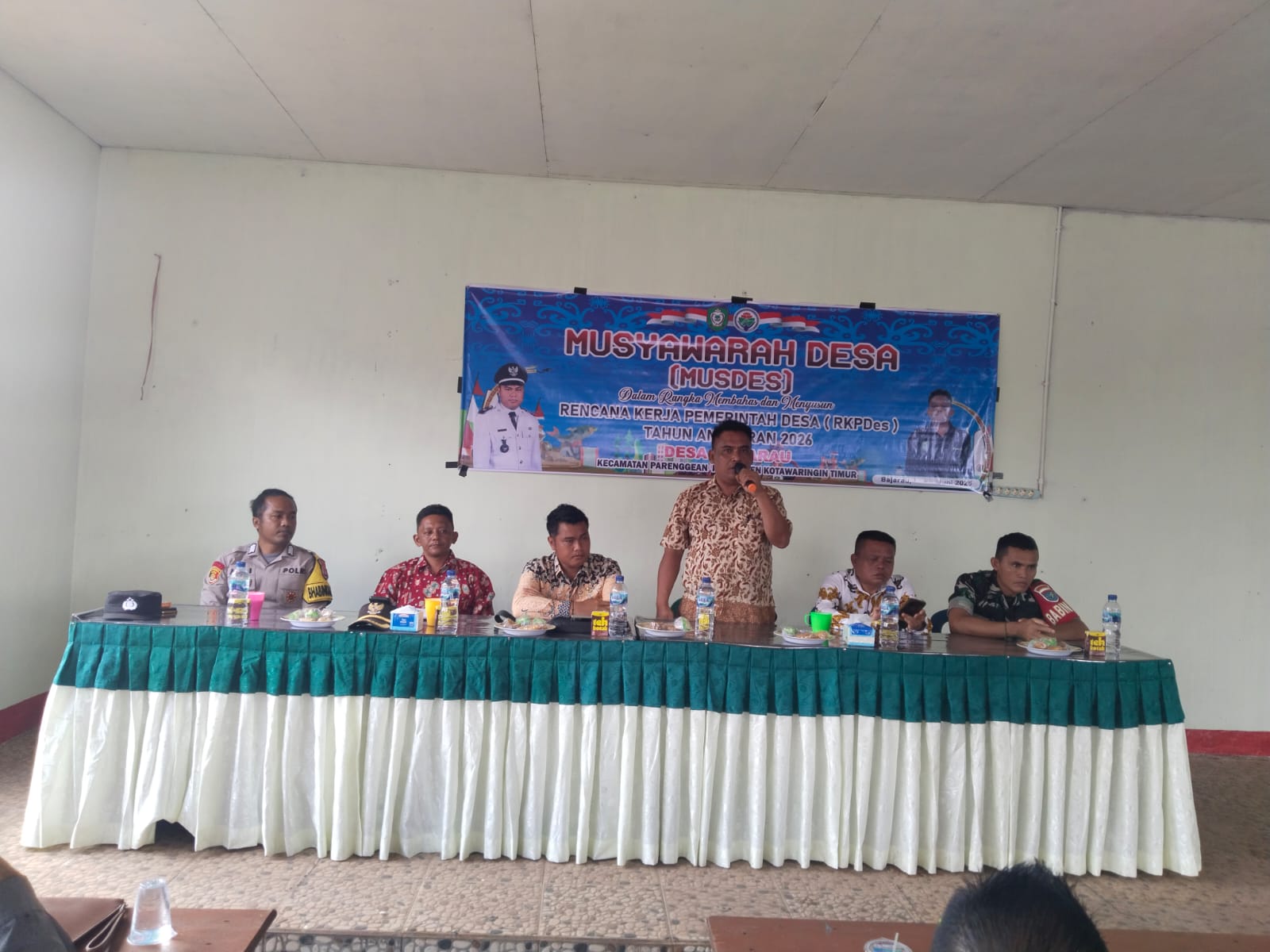 Babinsa Hadiri Rapat Musdes Dalam Rangka Penyusunan RKP Desa Tahun 2026.