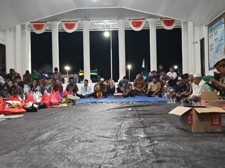 Tasyakuran Menjelang 1 Muharram 1447 H di Aula Kantor Desa Mekar Jaya