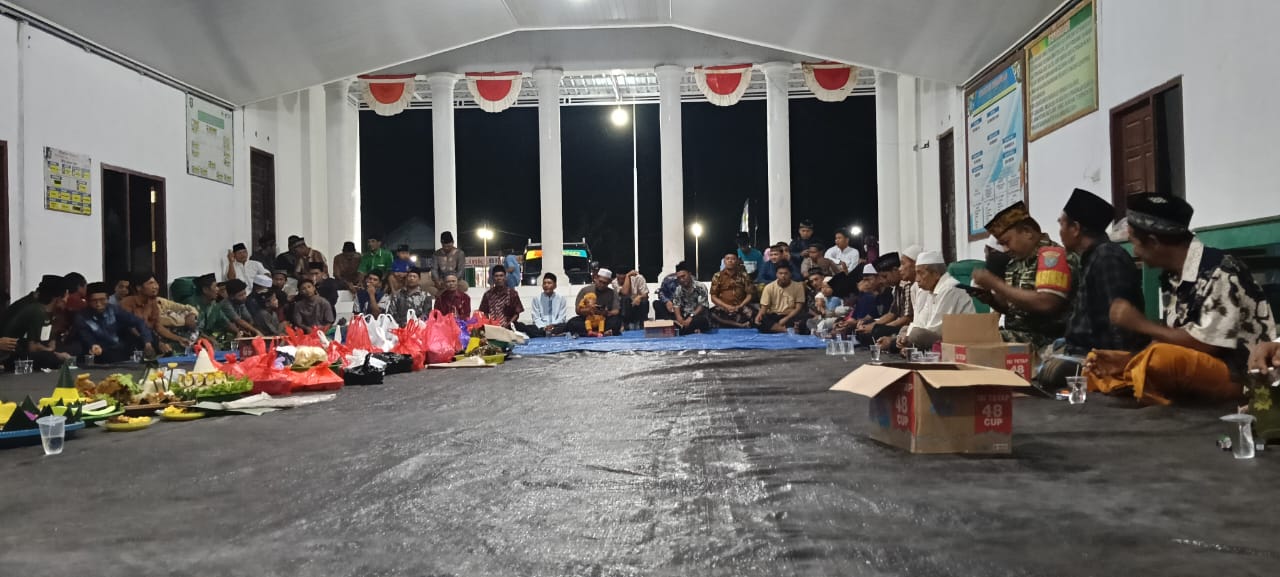Tasyakuran Menjelang 1 Muharram 1447 H di Aula Kantor Desa Mekar Jaya